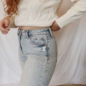Old-Navy Power Slim Straight High-Rise Jeans
